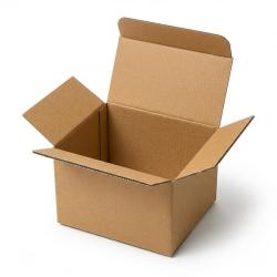15,9x12,9x11,7 cm Karton Kutu Amerikan Kilit Kraft